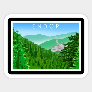 Endor Sticker